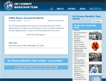Tablet Screenshot of 2mile.srichinmoyraces.org